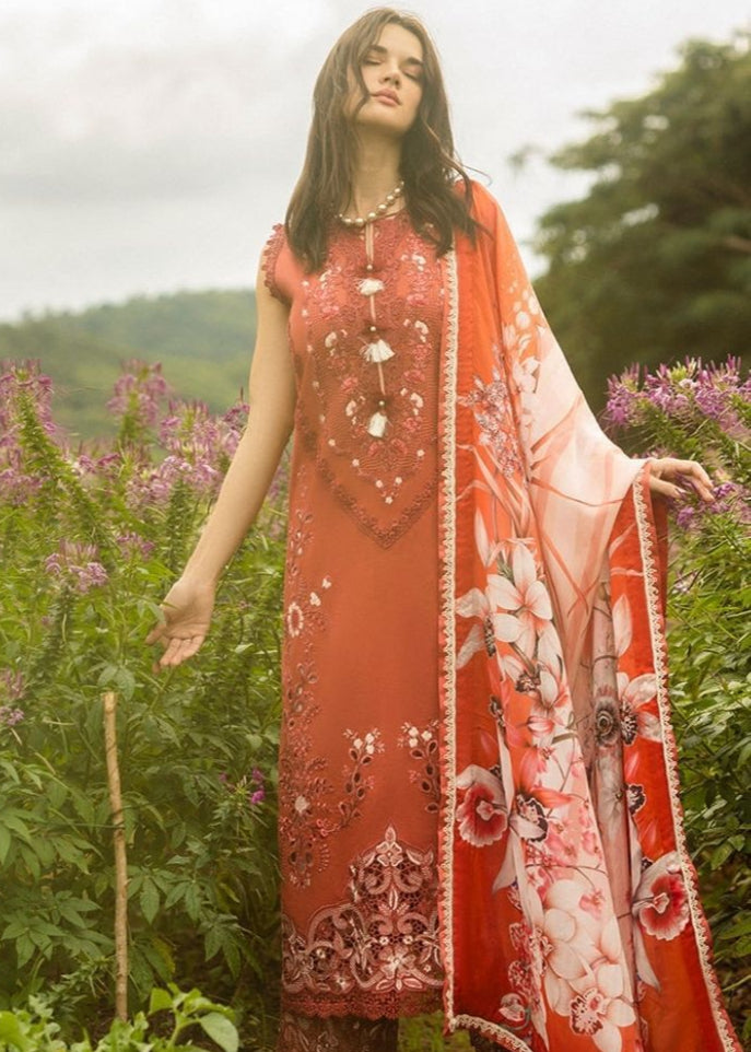 3 Piece Unstitched Suit, Dhanak Stuff